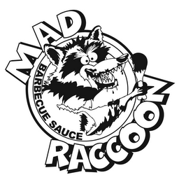 MAD RACCOON BARBECUE SAUCE logo
