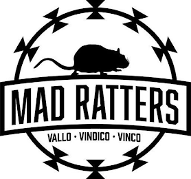 MAD RATTERS VALLO · VINDICO · VINCO logo