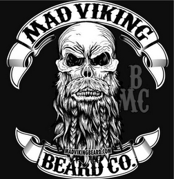MAD VIKING BEARD CO. B MC logo