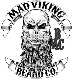 MAD VIKING BEARD CO. BMC MADVIKINGBEARD.COM logo