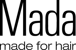 MADA MADE FOR HAIR logo