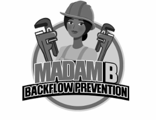 MADAM B BACKFLOW PREVENTION logo