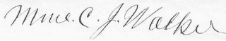 MADAM C. J. WALKER logo