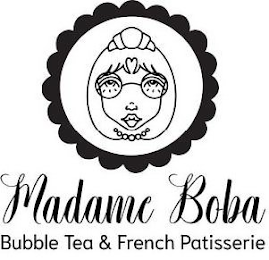 MADAME BOBA BUBBLE TEA & FRENCH PATISSERIE logo