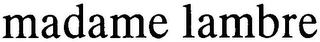 MADAME LAMBRE logo