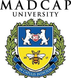 MADCAP UNIVERSITY MU IN CATULIS INDICIUM 2017 logo