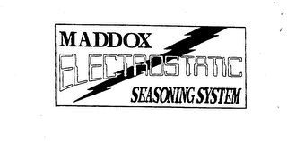 MADDOX ELECTROSTATIC SEASONING SYSTEM logo