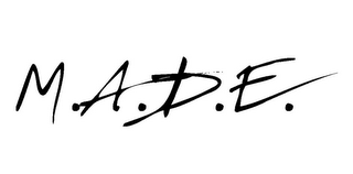 M.A.D.E. logo