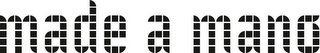 MADE A MANO logo