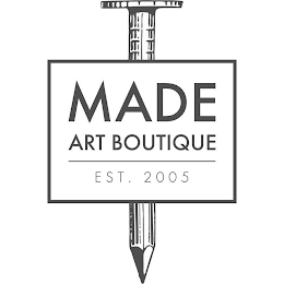 MADE ART BOUTIQUE EST 2005 logo