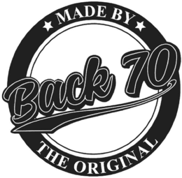 MADE BY BACK 70 THE ORIGINAL logo