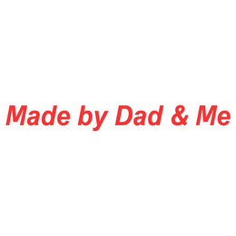 MADE BY DAD & ME logo