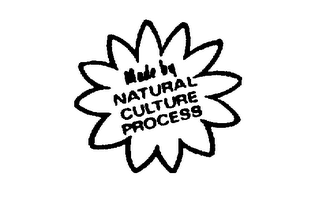MADE BY NATURAL CULTURE PROCESS logo