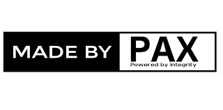 MADE BY PAX POWERED BY INTEGRITY logo