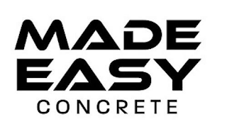 MADE EASY CONCRETE logo