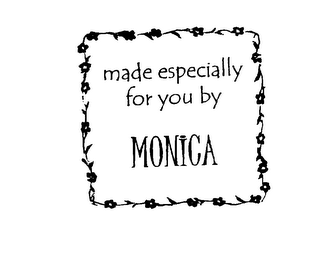 MADE ESPECIALLY FOR YOU BY MONICA logo