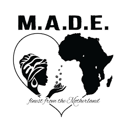 M.A.D.E. FINEST FROM THE MOTHERLAND logo