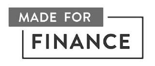 MADE FOR FINANCE logo
