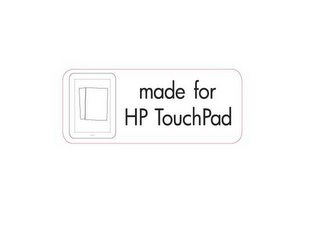 MADE FOR HP TOUCHPAD logo