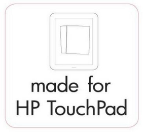 MADE FOR HP TOUCHPAD logo