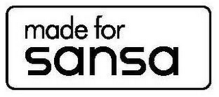 MADE FOR SANSA logo