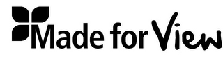 MADE FOR VIEW logo