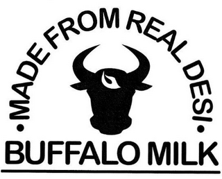 MADE FROM REAL DESI BUFFALO MILK logo