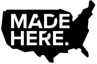 MADE HERE. logo