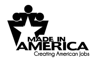 MADE IN AMERICA CREATING AMERICAN JOBS logo
