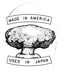 MADE IN AMERICA USED IN JAPAN logo