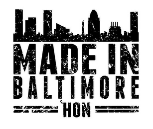 MADE IN BALTIMORE 'HON logo