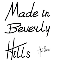 MADE IN BEVERLY HILLS HAKIMI logo