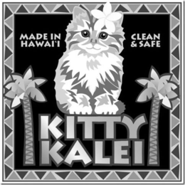 MADE IN HAWAI'I CLEAN & SAFE KITTY KALEI logo