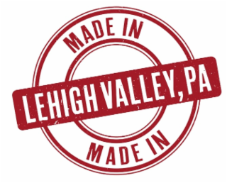MADE IN LEHIGH VALLEY, PA  MADE IN logo