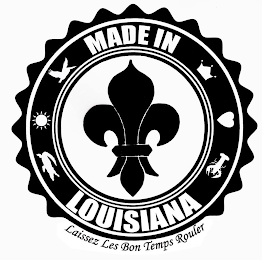 MADE IN LOUISIANA LAISSEZ LES BON TEMPSROULER logo