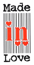MADE IN LOVE logo