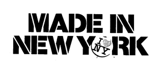 MADE IN NEW YORK INY logo