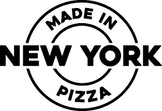 MADE IN NEW YORK PIZZA logo