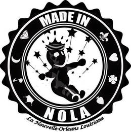 MADE IN NOLA LA NOUVELLE-ORLEANS LOUISIANE logo