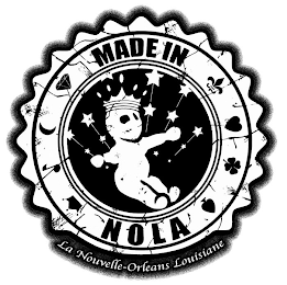 MADE IN NOLA LA NOUVELLE-ORLEANS LOUISIANE logo