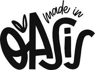 MADE IN OASIS logo