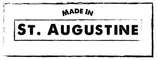 MADE IN ST. AUGUSTINE logo