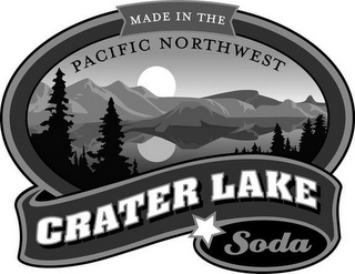 MADE IN THE PACIFIC NORTHWEST CRATER LAKE SODA logo