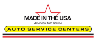 MADE IN THE USA AMERICAN AUTO SERVICE AUTO SERVICE CENTERS logo