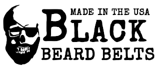MADE IN THE USA BLACK BEARD BELTS logo