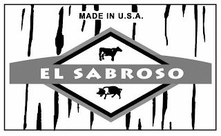 MADE IN THE U.S.A. EL SABROSO logo