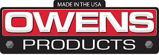 MADE IN THE USA OWENS PRODUCTS logo