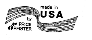 MADE IN USA BY PRICE PFISTER logo