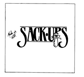 MADE IN USA SACK-UPS logo