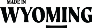 MADE IN WYOMING logo